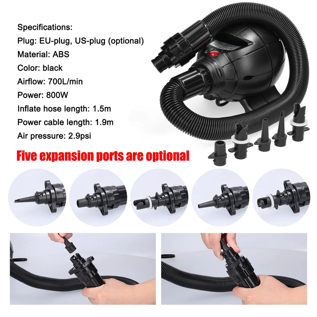 800W Portable Air Pump Inflator V239392