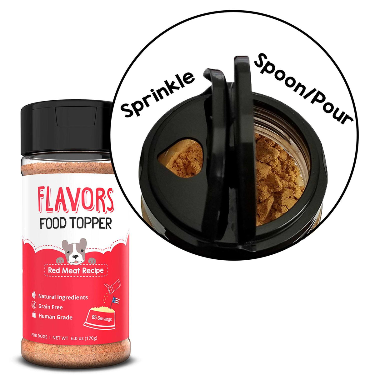 Red Meat Recipe Food Topper D935