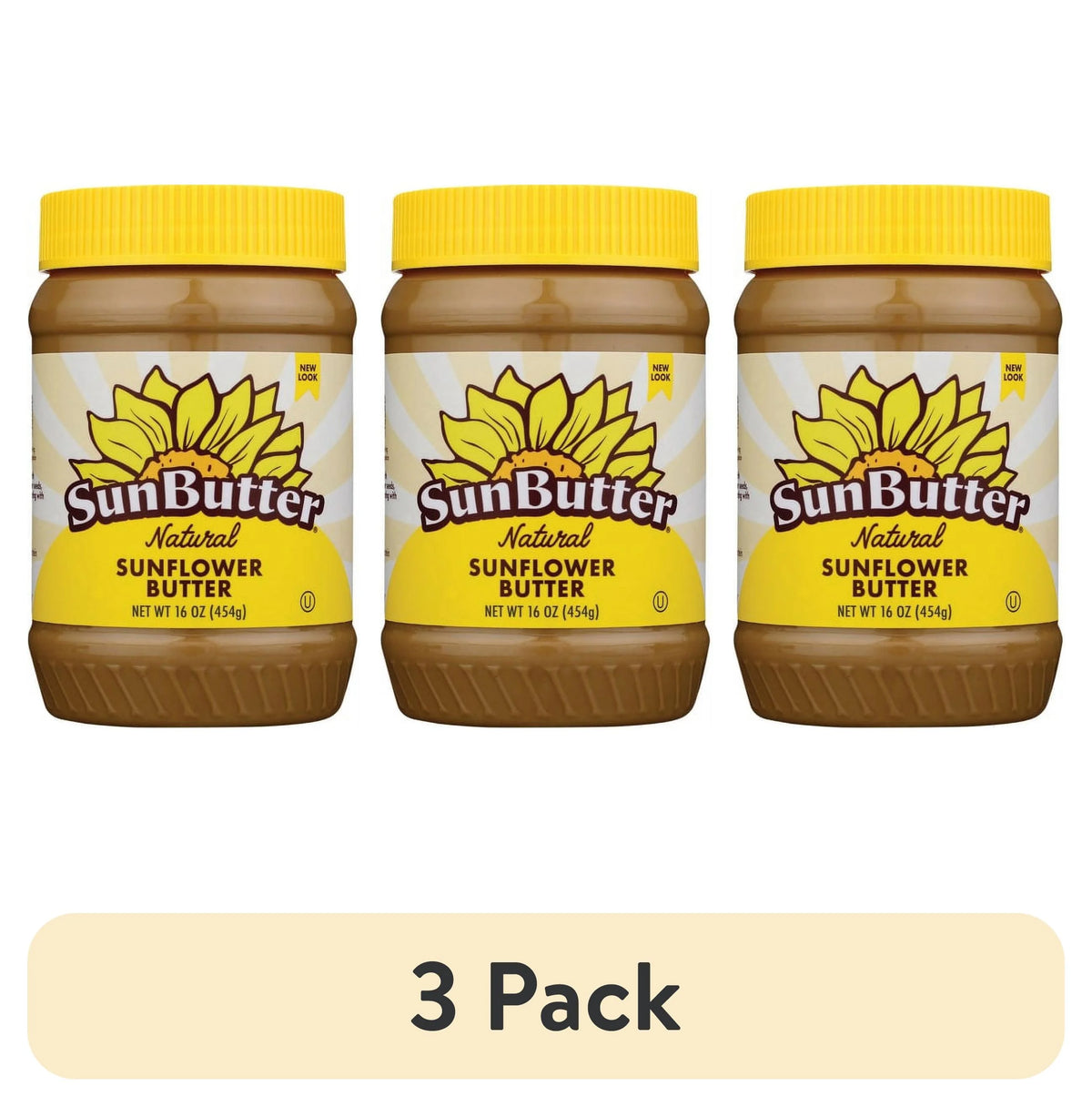 Sunflower Butter 16oz Jar 3 Pack U475828