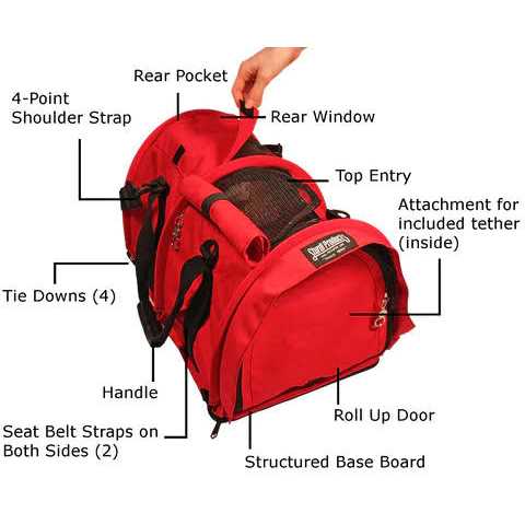 Divided Pet Carrier R419