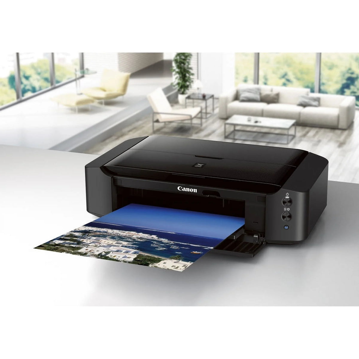 Black Wireless Desktop Inkjet Printer O346627