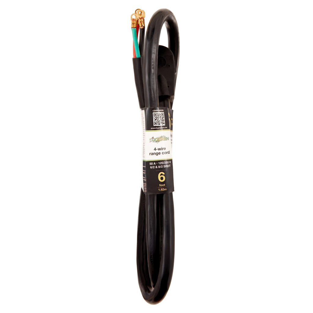 6' 4-Wire Range Cord, 50 Amp D420