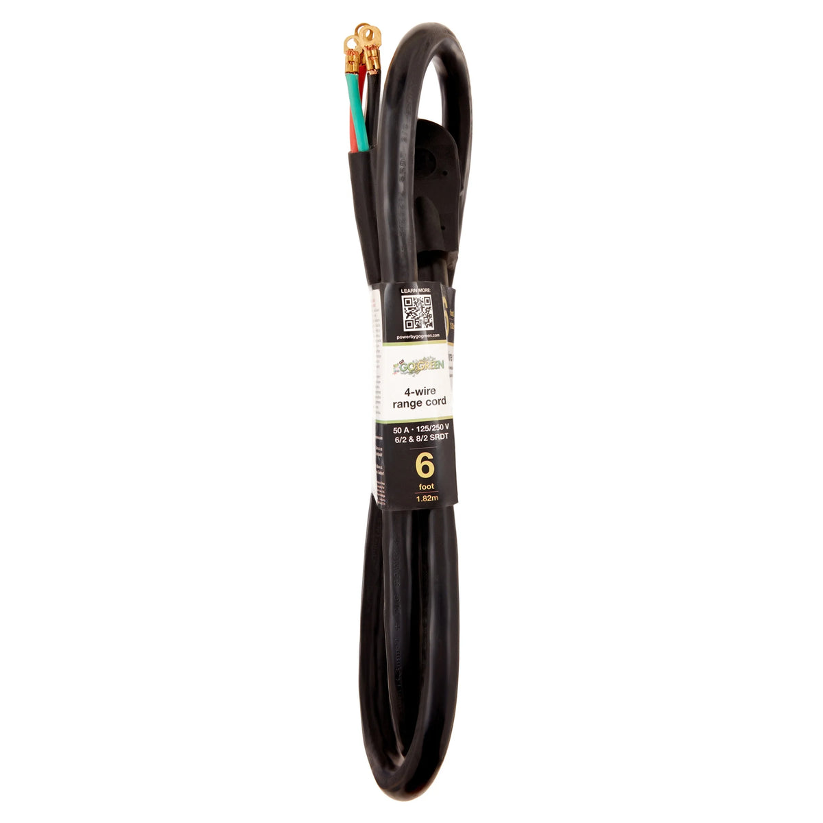6' 4-Wire Range Cord, 50 Amp D420