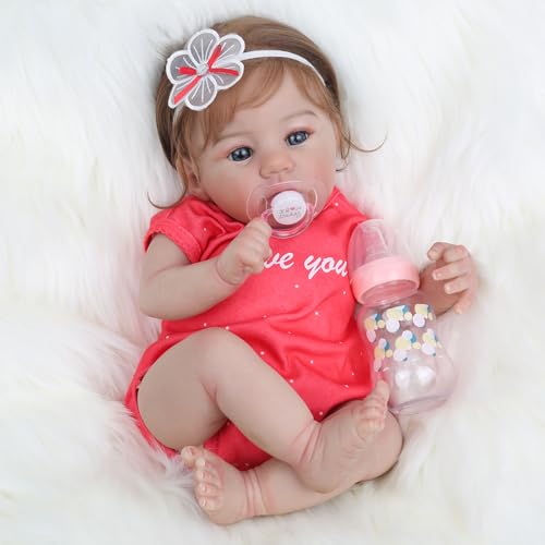 18 Inch Lifelike Reborn Baby Doll with Soft Weighted Body I358127
