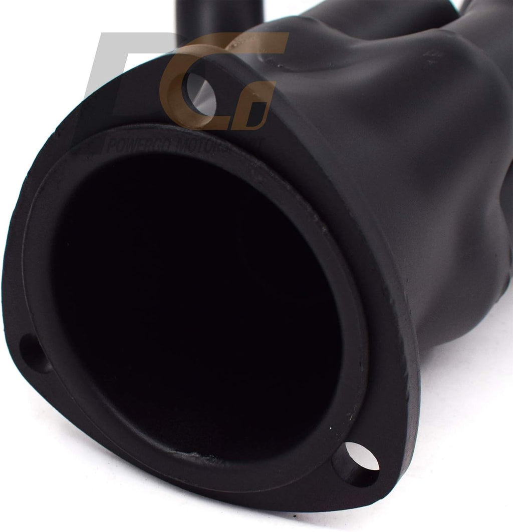 Exhaust Headers 1-5/8 in. Mild Steel Hi-temp Black Paint V8 G2825