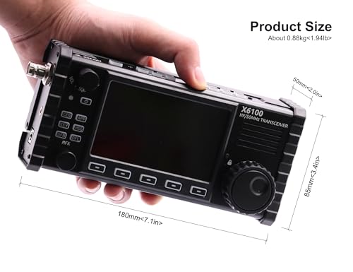 HF Transceiver SDR HF/50MHz Full Mode Built-in Battery Auto Antenna Tuner N18007