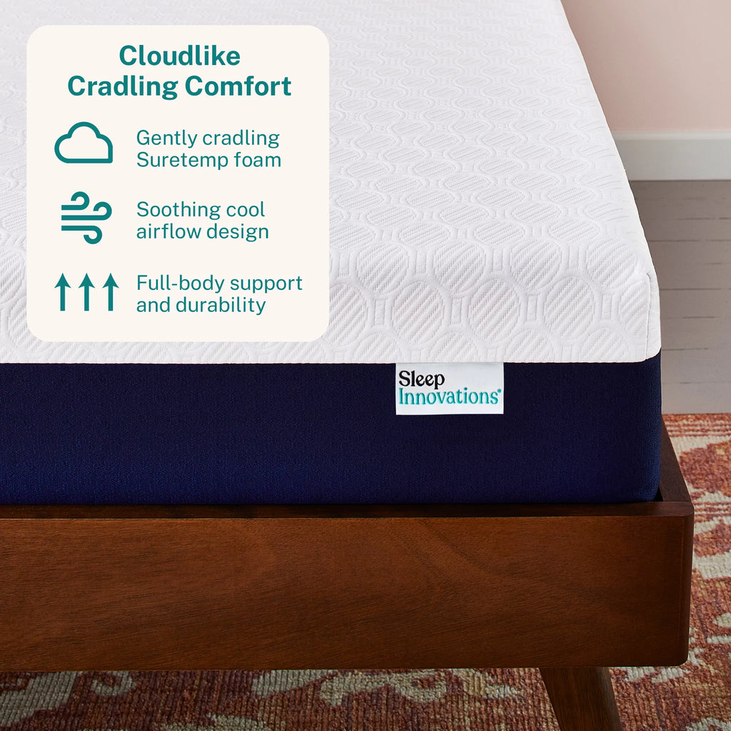 Memory Foam Mattress Queen Medium Firm A890367