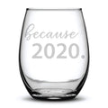 15 Oz Stemless Wine Glass V629