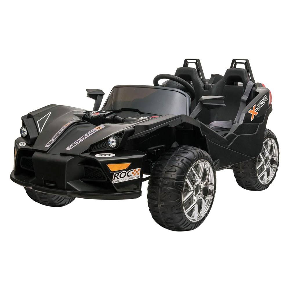 Black 12V Kids Car with 2.4ghz RC K229