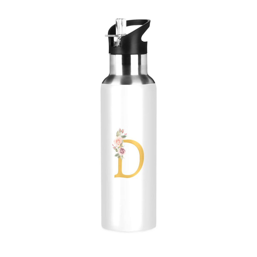 Stainless Steel Insulated Water Bottle with Straw Lid X2545