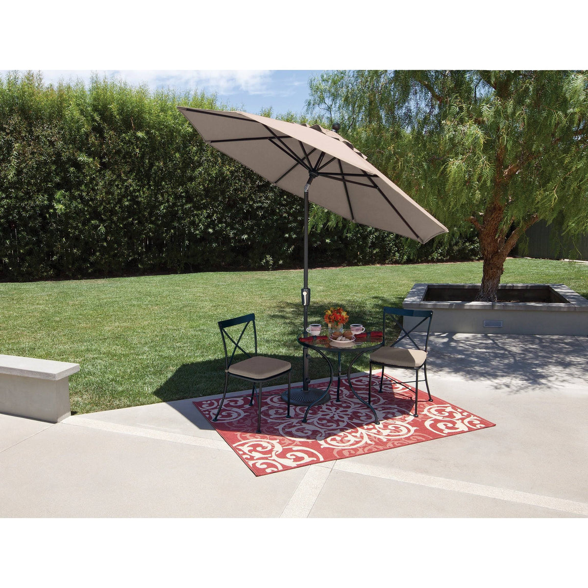 9 Foot Octagon Push Button Umbrella P537232