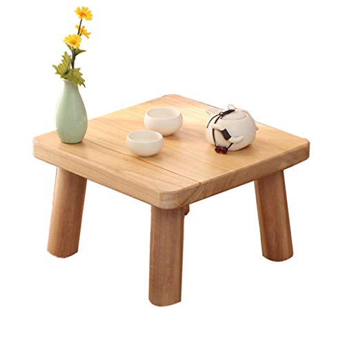 Brown Solid Wood Low Table 35x50x21cm U3032