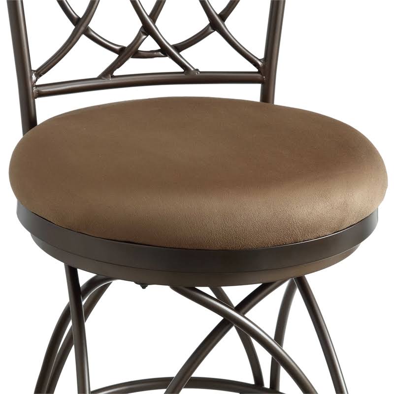 Bronze Metal Counter Stool V2486