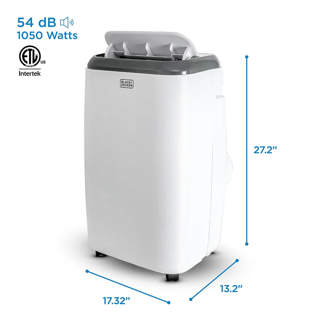 5,000 BTU Portable Air Conditioner with Remote Control, White X8251