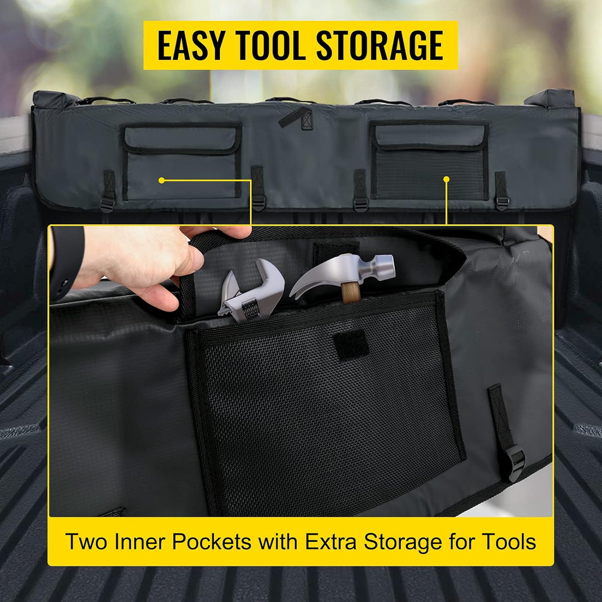 Tailgate Pad for Bikes, Carries UP to 5 Mountain Bikes S847