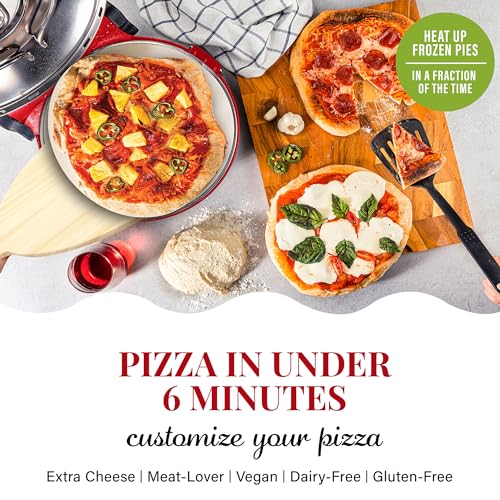 Cream Electric Pizza Oven H833