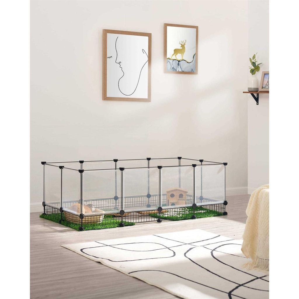 Rabbit Playpen Guinea Pig Hamster Cages Iron Net Bottom K1451
