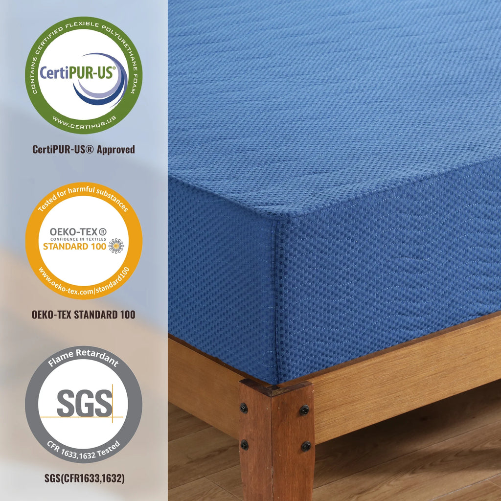 10'' Gel Memory Foam Mattress Queen P6197
