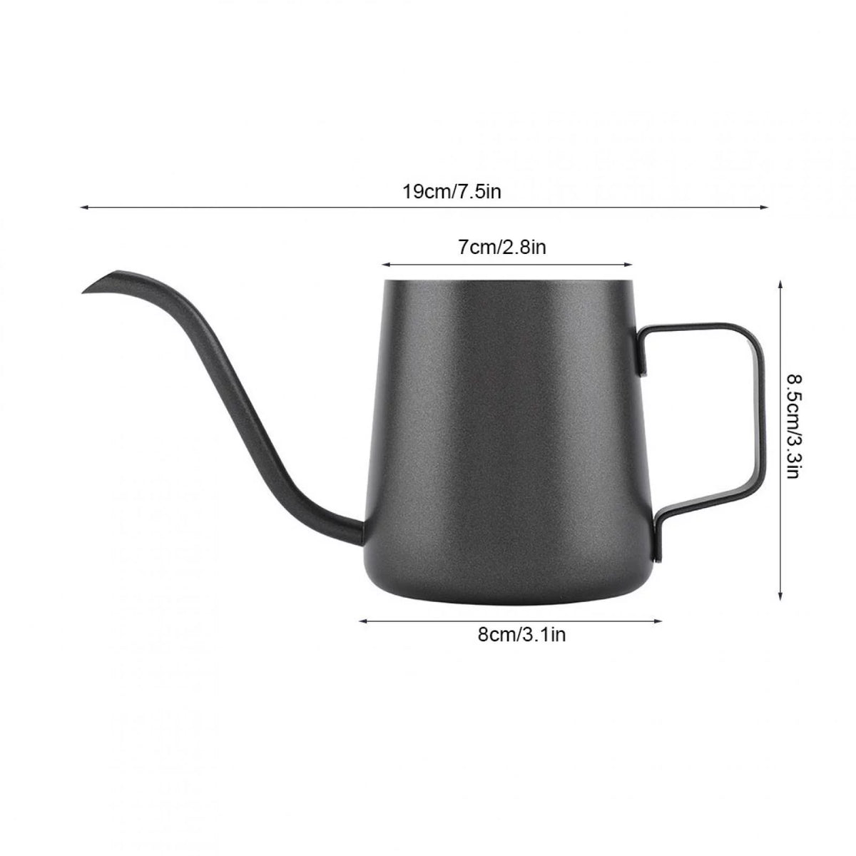 Stainless Steel Pour Over Coffee Pot 350 ml W325