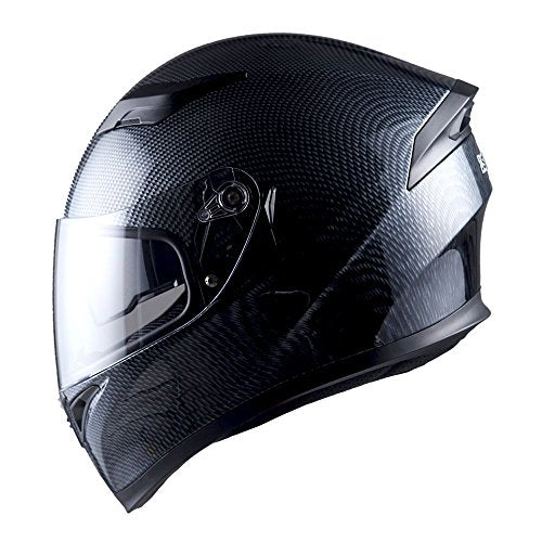 Full Face Dual Visor Motorcycle Helmet with Bluetooth Headset U44318