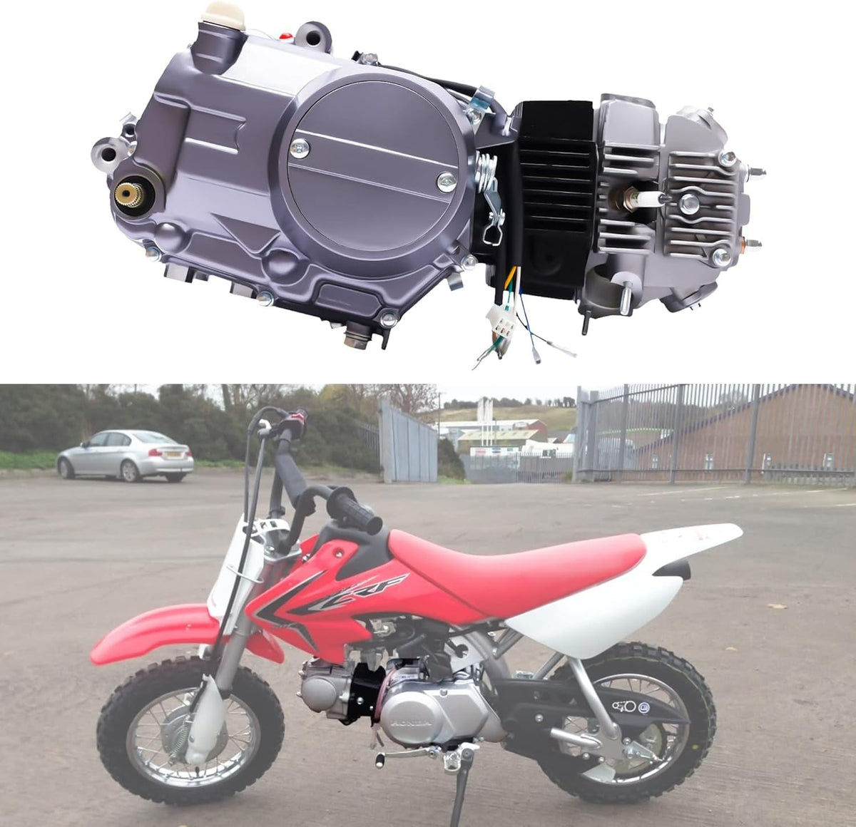 125cc 140cc 4-Stroke Engine Motor T23772