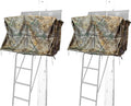2 Pack Realtree Camo 2 Man Ladder Tree Stand Blind F598327