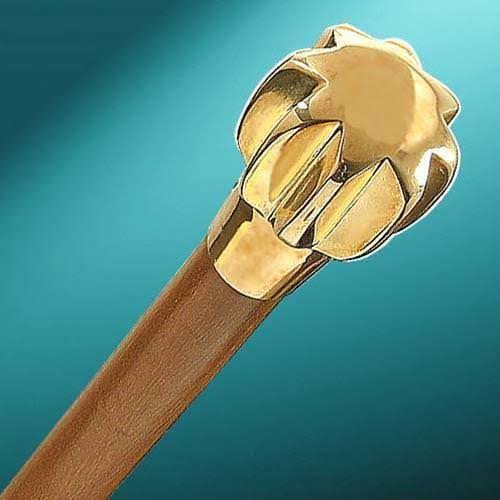 Wood Brass Cane R987024