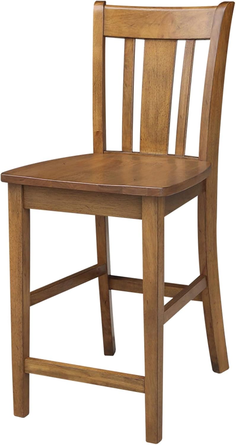Pecan Barstool E9745