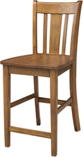 Pecan Barstool E9745