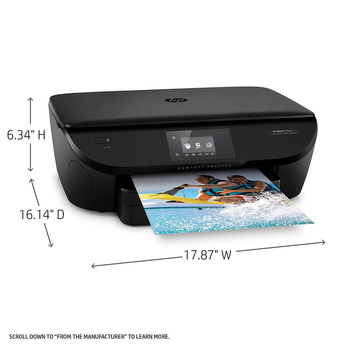 HP Envy 5660 All in One Inkjet Wireless Printer Refurbished B194220