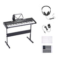 Black 88-Key Semi-Weighted Digital Piano with Sustain Pedal C810