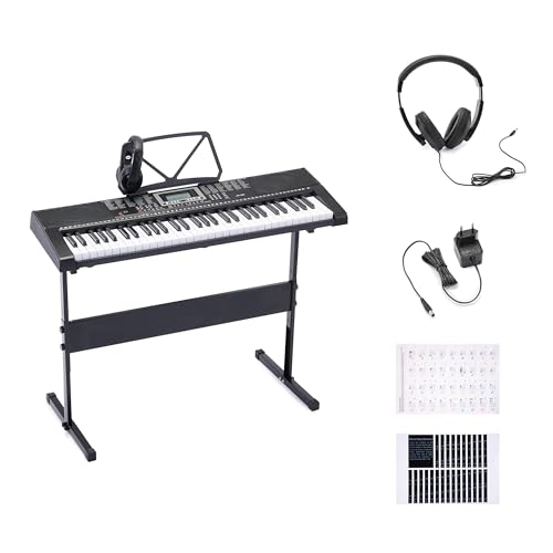 Black 88-Key Semi-Weighted Digital Piano with Sustain Pedal C810
