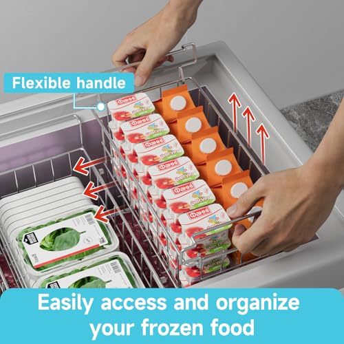 Stackable Freezer Organizer - Expandable Bin*1 + Stackable Bins*2 V765
