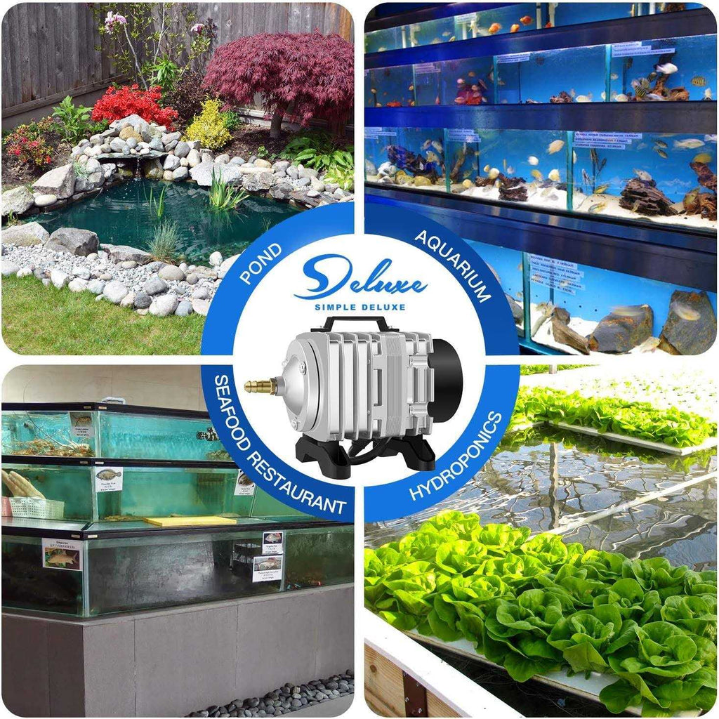 Commercial Air Pump for Aquarium and Hydroponic Systems I545