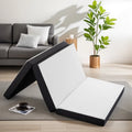 4 inches Folding Twin Size Memory Foam Mattress with Cover D664