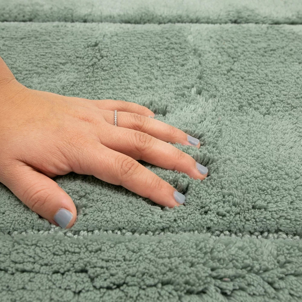 Cotton Bath Mat, Seaglass, 2' 3" x 3' 9" S87959