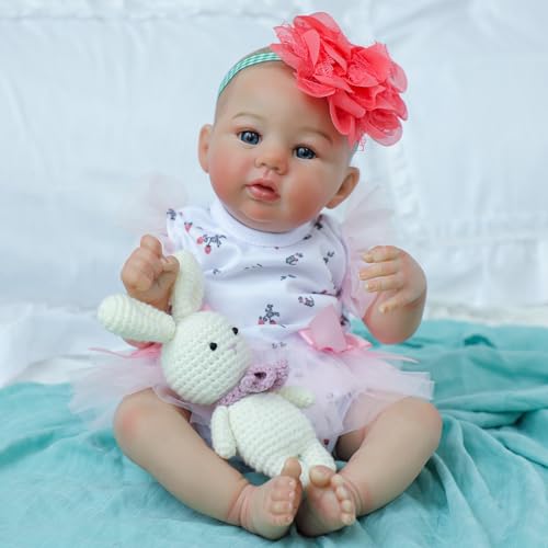 18 Inch Lifelike Reborn Baby Doll with Soft Weighted Body I358127