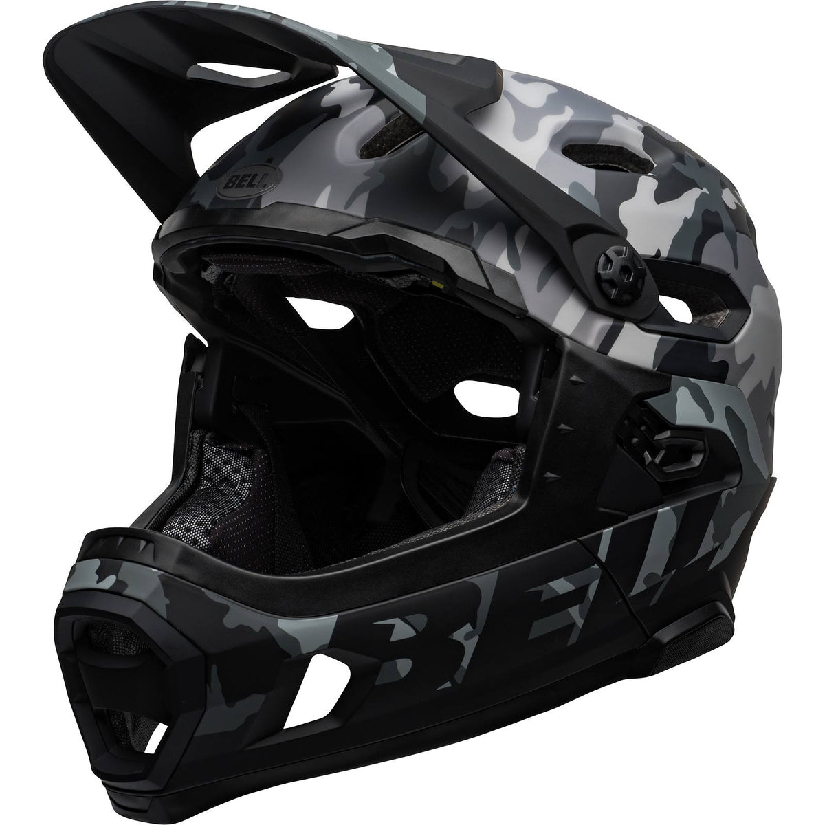 Medium Matte Gloss Black Camo Helmet Z2430