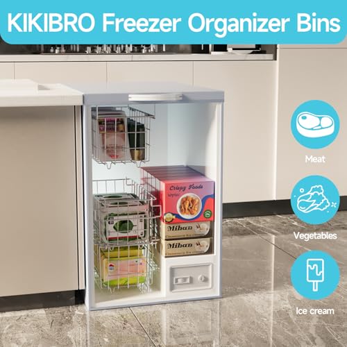 Stackable Freezer Organizer - Expandable Bin*1 + Stackable Bins*2 V765
