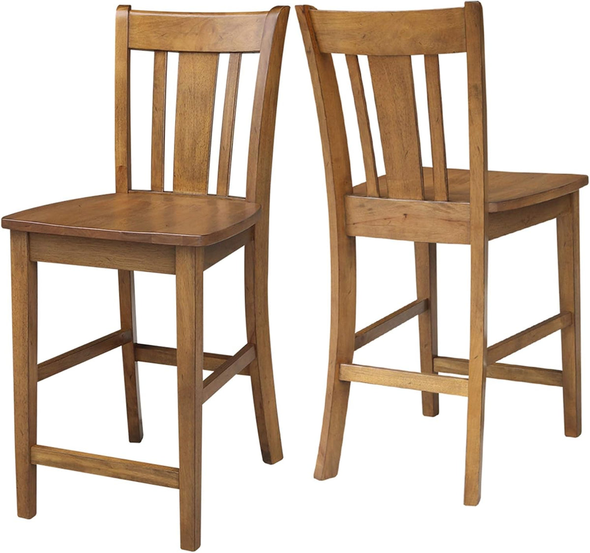 Pecan Barstool E9745