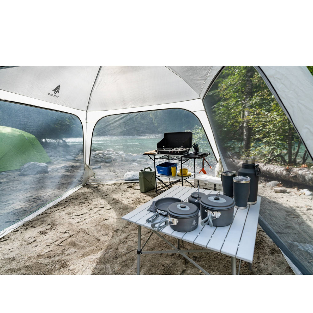 12x12 ft Canopy Tent Screen House C87915