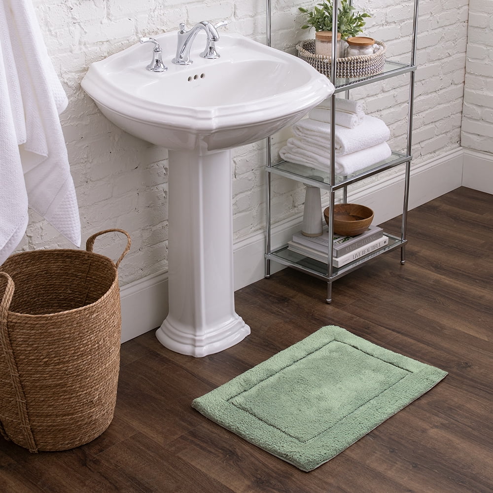 Cotton Bath Mat, Seaglass, 2' 3" x 3' 9" S87959
