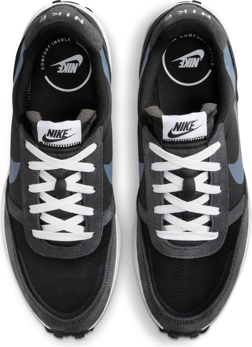 Black White Men's Shoes Size 8 V6087