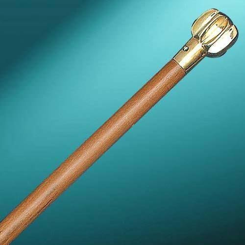 Wood Brass Cane R987024