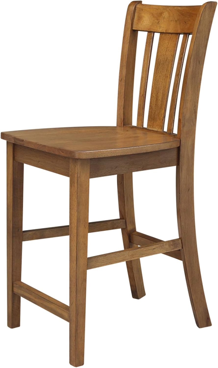 Pecan Barstool E9745