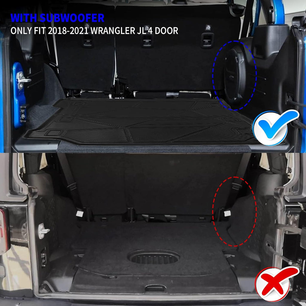Rear Trunk Mat Cargo Liner TPE All-Weather 4 Door C30014