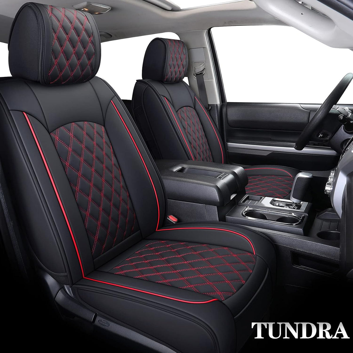 Waterproof Faux Leather Front Seat Covers for Truck G2712