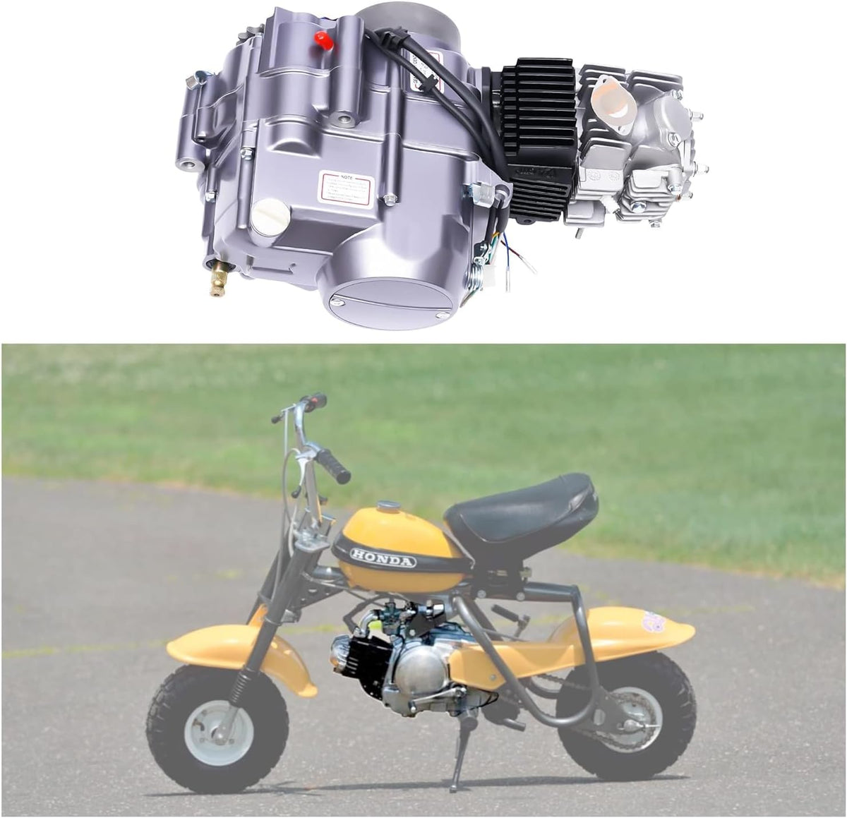 125cc 140cc 4-Stroke Engine Motor T23772