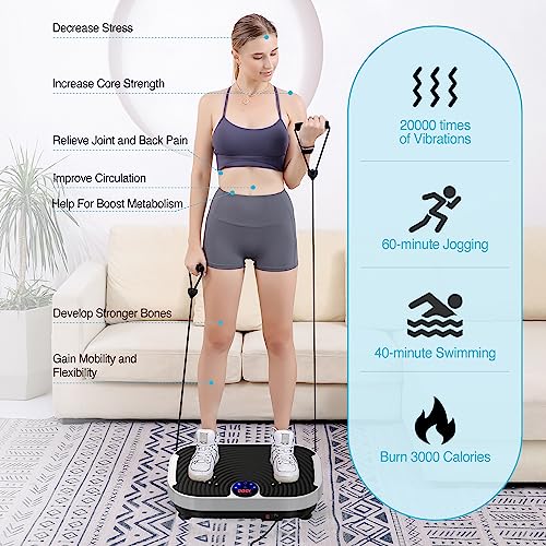 Vibration Plate Exercise Machine W165