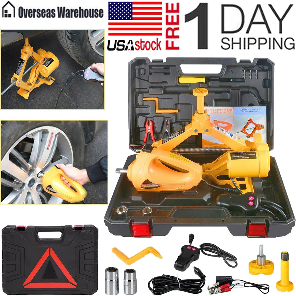 Electric Jack Kit 3 Ton with Electric Impact Wrench L70660